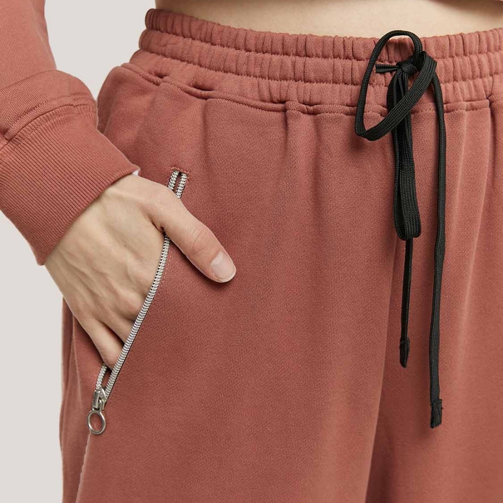 NWT Zip Pocket Cotton Sweatpants (Grey) - Gentle Herd - Picture 5 of 14